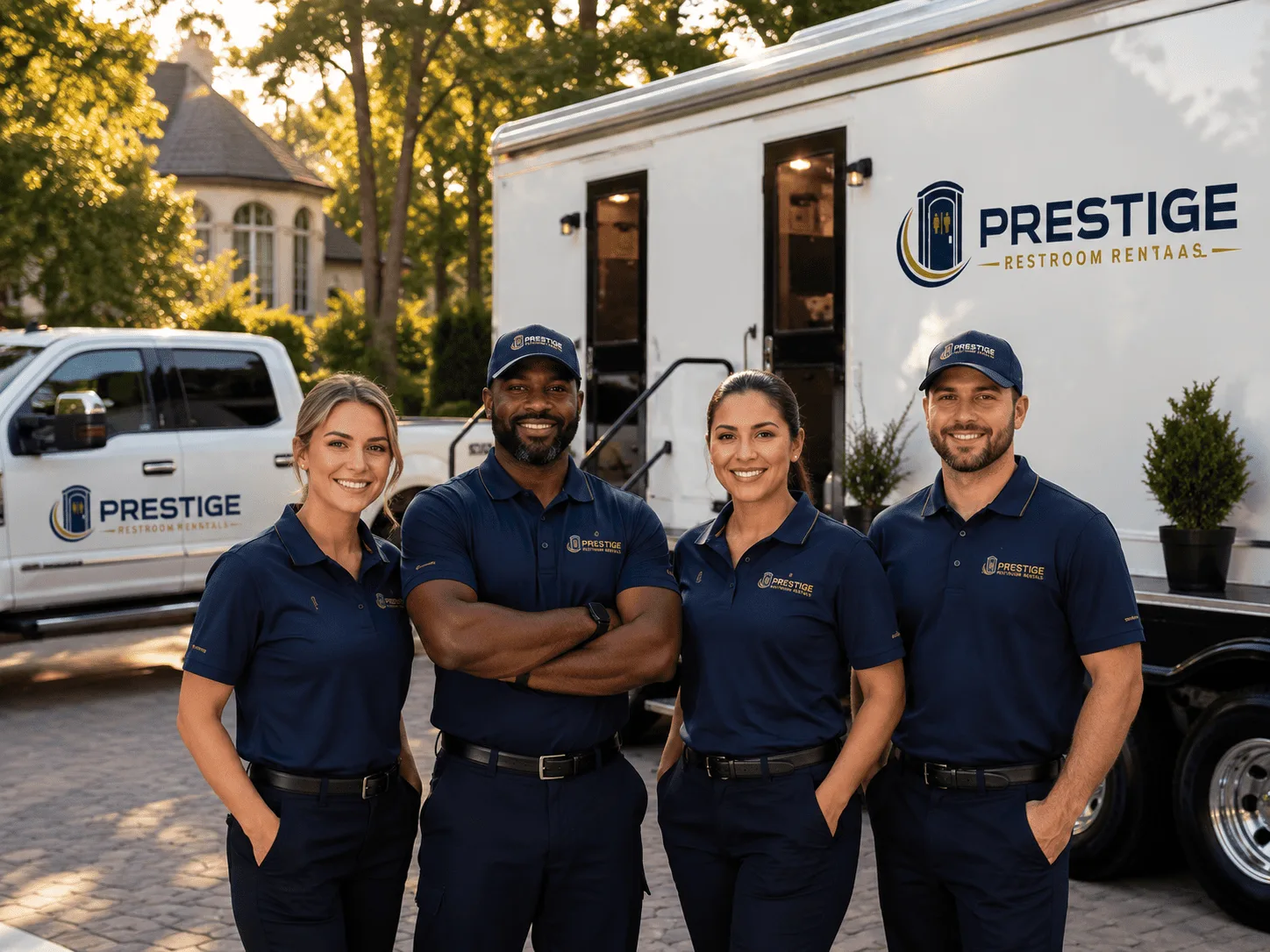 Trusted Luxury Portable Restrooms company in Davison, MI